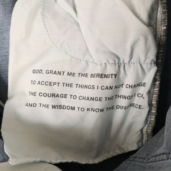 Serenede Jeans Men's 36x32 Blue Denim Distressed Skinny Slim Light Wash Ripped - Picture 6 of 14